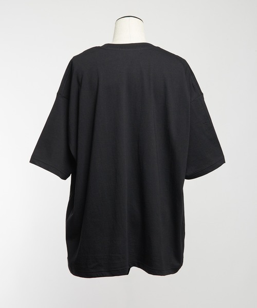 gomme(ゴム)の「ニケプリントT(Tシャツ/カットソー・レディース・ブラック/ホワイト/ブルー/チャコールグレー・MEDIUM)」の10枚目の写真