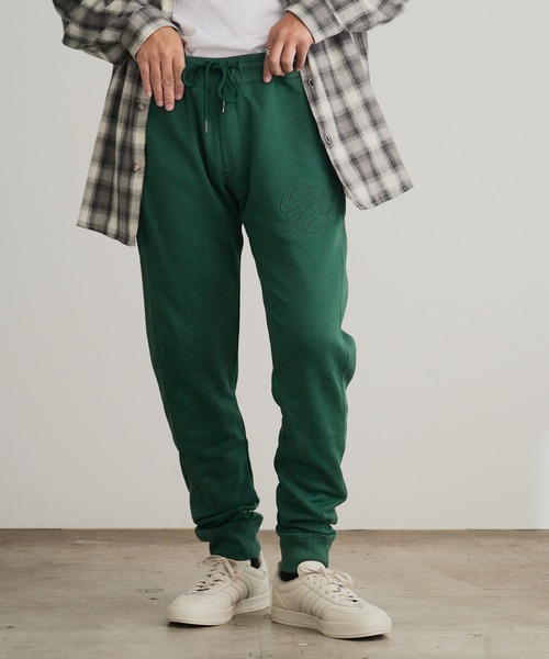 ONEXONE（ワンフォーワン）の「ONEXONE/ワンフォーワン LOGO FREESTYLE SLIM SWEAT PANTS サイドパネル イージースウェットパンツ メンズ 秋物 秋服 2026年秋冬（スウェットパンツ・メンズ・ブラック/グリーン/クリーム/バーガンディー・S/M/L）」の3枚目の写真