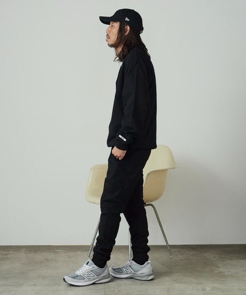 ONEXONE（ワンフォーワン）の「ONEXONE/ワンフォーワン LOGO FREESTYLE SLIM SWEAT PANTS サイドパネル イージースウェットパンツ メンズ 秋物 秋服 2026年秋冬（スウェットパンツ・メンズ・ブラック/グリーン/クリーム/バーガンディー・S/M/L）」の22枚目の写真