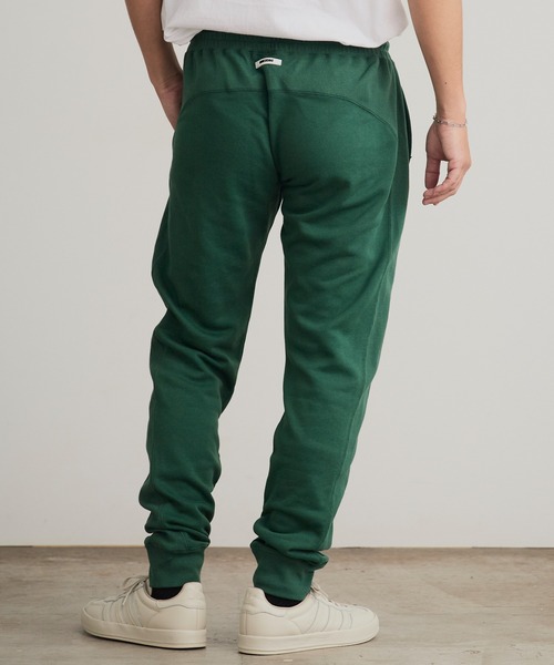 ONEXONE（ワンフォーワン）の「ONEXONE/ワンフォーワン LOGO FREESTYLE SLIM SWEAT PANTS サイドパネル イージースウェットパンツ メンズ 秋物 秋服 2026年秋冬（スウェットパンツ・メンズ・ブラック/グリーン/クリーム/バーガンディー・S/M/L）」の8枚目の写真
