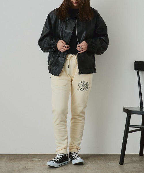 ONEXONE（ワンフォーワン）の「ONEXONE/ワンフォーワン LOGO FREESTYLE SLIM SWEAT PANTS サイドパネル イージースウェットパンツ メンズ 秋物 秋服 2026年秋冬（スウェットパンツ・メンズ・ブラック/グリーン/クリーム/バーガンディー・S/M/L）」の18枚目の写真