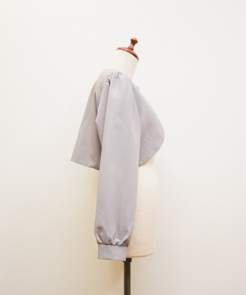 CLETTE(クレット)の「CLETTEオリジナルボレロ&キャミワンピースセット(ワンピース・レディース・チャコールグレー/ラベンダー/パープル・LL/3L/4L)」の22枚目の写真