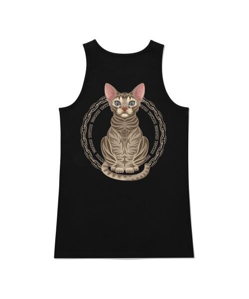 KAN6312(カン6312)の「KSB0010 スフィンクスキャット ロングスリーブレス - ブラック(Tシャツ/カットソー・メンズ・その他・LARGE)」の1枚目の写真
