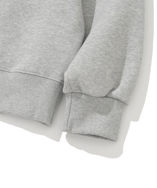 KNITTED（ニッティド）の「[NITTED X QWER DEMO] LETS LOVE MAN TO MAN MELANGE GREY（スウェット・レディース・その他・LARGE/MEDIUM/X-LARGE）」の6枚目の写真