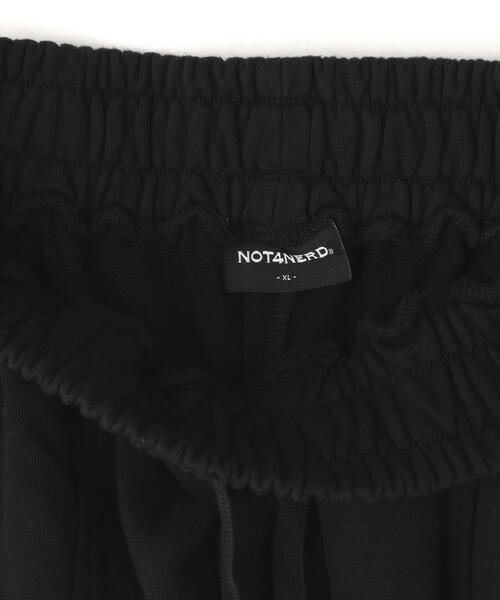 NOT4NERD（ノットフォーナード）の「NOT4NERD/ノットフォーナード/Cut Off Incision Sweat Pants（スウェットパンツ・メンズ・ブラック/グレー・M/L/XL）」の7枚目の写真