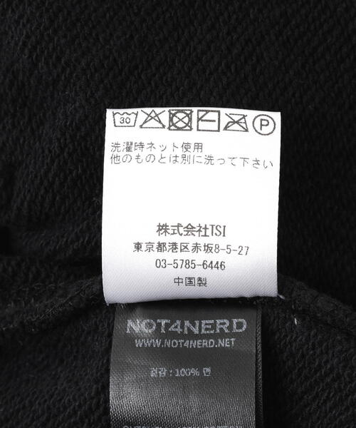 NOT4NERD（ノットフォーナード）の「NOT4NERD/ノットフォーナード/Cut Off Incision Sweat Pants（スウェットパンツ・メンズ・ブラック/グレー・M/L/XL）」の10枚目の写真