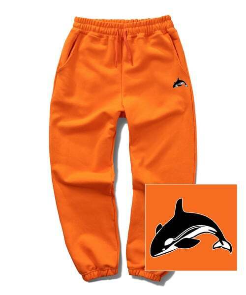 TRIPSHION(トリップション)の「DOLPHIN LOGO ジョガースウェットパンツ - オレンジ(スウェットパンツ・メンズ・その他・LARGE/X-LARGE/MEDIUM)」の1枚目の写真