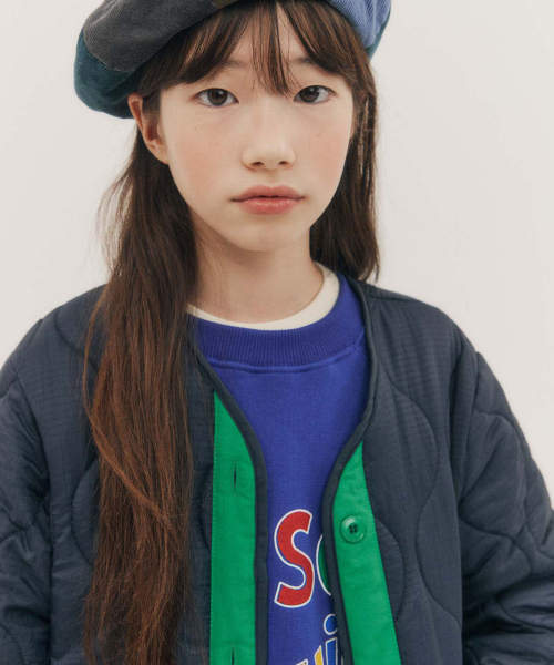 FRISE(フリゼ)の「ワンダフルアウター_ネイビー_キッズ(ブルゾン・レディース・その他・110/120)」の1枚目の写真