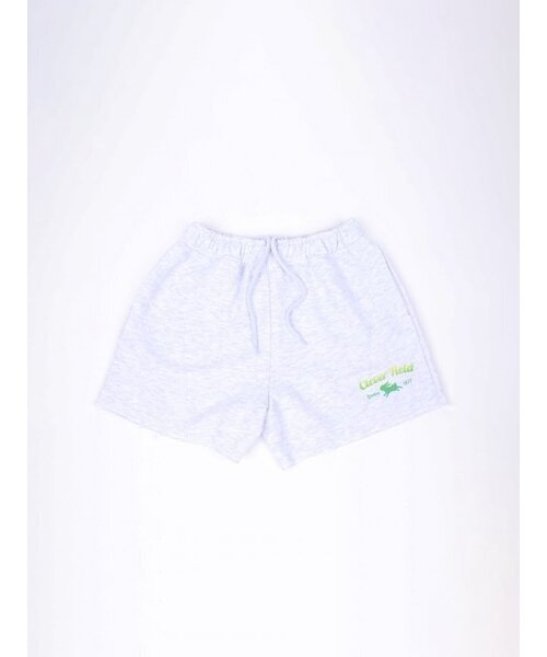 CLEVER FIELD(クレバーフィールド)の「1877 グラフィックカッティングスウェットショートパンツ_グレー(その他パンツ・レディース・その他・FREE)」の1枚目の写真