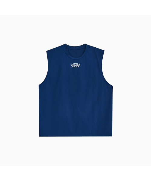 MENASOO(ミナス)の「VENODE Small Track Logo Active Sleeve_Blue(Tシャツ/カットソー・レディース・ブルー・1/2)」の1枚目の写真