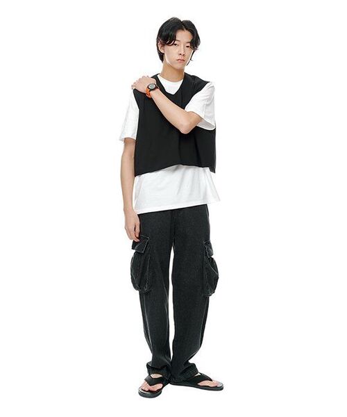 WETHEROAD（ウィーザロード）の「WTRD4101 ベインフリップフロップマットブラック [230 290MM]（サンダル・レディース・その他・23cm/24cm/25cm）」の7枚目の写真