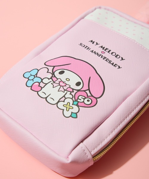 sanrio(サンリオ)の「【 sanrio / サンリオ 】 マイメロディ クロミ フリルストラップ ショルダーバッグ WNI(ショルダーバッグ・レディース・パープル/ピンク・FREE)」の6枚目の写真