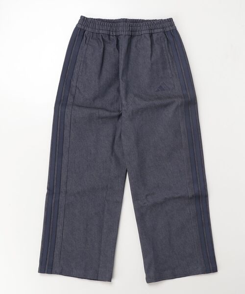 adidas/アディダス ガールズ ストレッチ デニム ルーズフィット ワイド