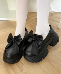 WEGO | WEGO/2wayリボン厚底ローファー(ローファー)