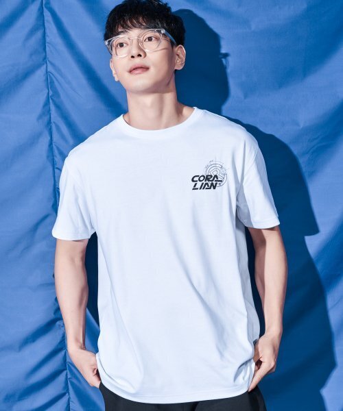 CORALIAN(コラリアン)の「ランオフフォーミュラ 半袖Tシャツ ホワイト(Tシャツ/カットソー・メンズ・その他・S/M/XL/2XL/3XL/XS/L)」の3枚目の写真