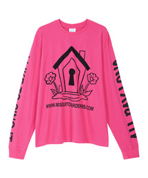 I LIKE TO SING IT ALL DAY LONG Dance everybody and sing with me LONG-SLEEVED -Pink
