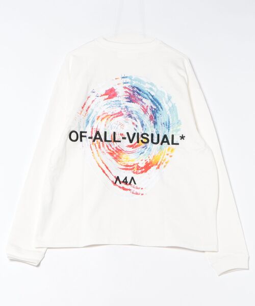 A4A(エーフォーエー)の「A4A/エーフォーエー/LST ROTATER(Tシャツ/カットソー・レディース・ブラック/ホワイト・L/M)」の2枚目の写真