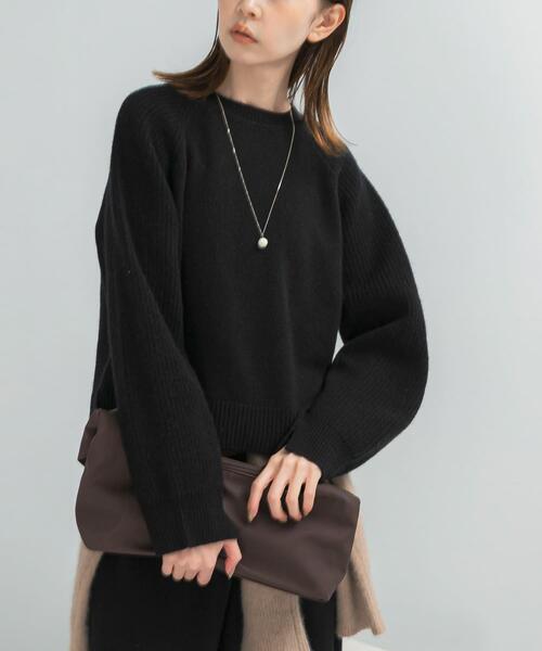 セール】スーパーファインラムズウールショートニット（ニット