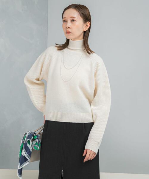 セール】スーパーファインラムズウールショートニット（ニット