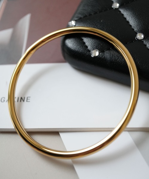 Port（ポート）の「【 Port / ポート 】 シンプル メタル バングル_（バングル/リストバンド・レディース・シルバー/ゴールド・FREE）」の4枚目の写真