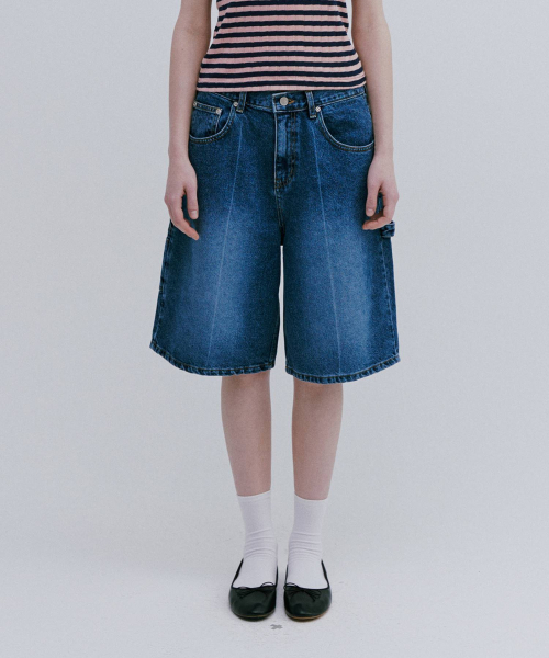 MAIS(マイス)の「BERMUDA DENIM CARPENTER PANTS / BLUE(その他パンツ・レディース・その他・S/M)」の3枚目の写真