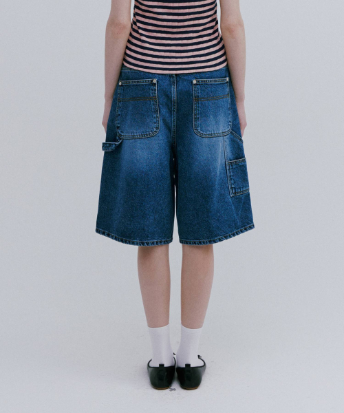 MAIS(マイス)の「BERMUDA DENIM CARPENTER PANTS / BLUE(その他パンツ・レディース・その他・S/M)」の5枚目の写真