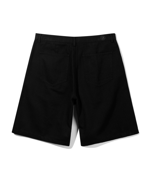BAKKEN(バッケン)の「コットンワンタックワイドハーフパンツ BK8914_ブラック(その他パンツ・メンズ・ブラック・FREE)」の3枚目の写真