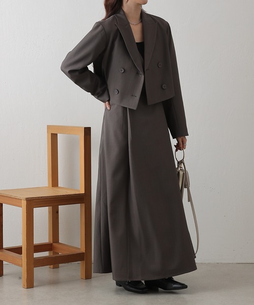 COLONY 2139（コロニートゥーワンスリーナイン）の「カシュクールノースリーブワンピース（ワンピース・レディース・ブラック/グレー/ベージュ・FREE）」の13枚目の写真