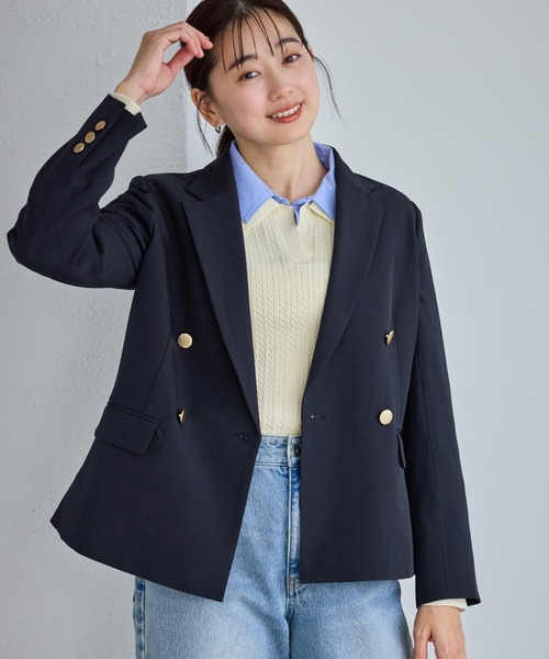 クリアツイル金ボタンジャケット/セレモニー・セットアップ対応