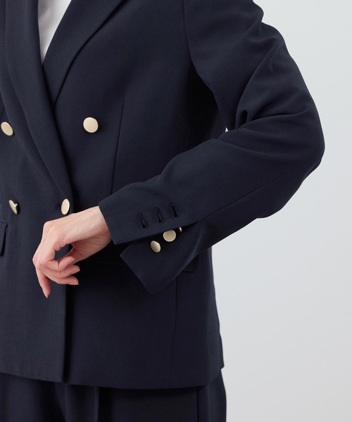 セール】クリアツイル金ボタンジャケット/セレモニー・セットアップ