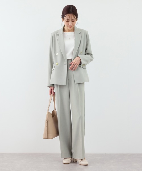 セール】クリアツイル金ボタンジャケット/セレモニー・セットアップ