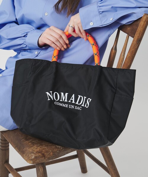 NOMADIS（ノマディス）の「＜NOMADIS＞SAC2 W/16 トートバッグ 26SS（トートバッグ・レディース・ブラック/オレンジ/ベージュ・FREE）」の2枚目の写真