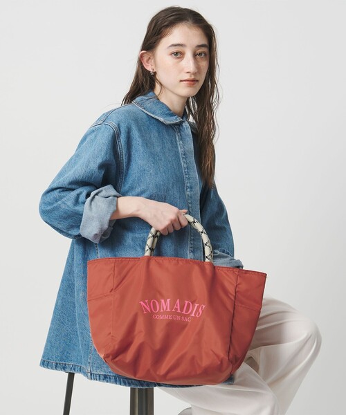 NOMADIS（ノマディス）の「＜NOMADIS＞SAC2 W/16 トートバッグ 26SS（トートバッグ・レディース・ブラック/オレンジ/ベージュ・FREE）」の4枚目の写真