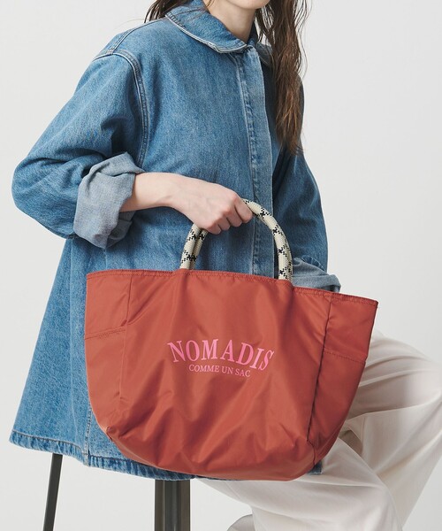 NOMADIS（ノマディス）の「＜NOMADIS＞SAC2 W/16 トートバッグ 26SS（トートバッグ・レディース・ブラック/オレンジ/ベージュ・FREE）」の5枚目の写真