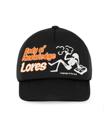 LORES（ロアス）の「Smoke Trucker Cap - Black（キャップ）」