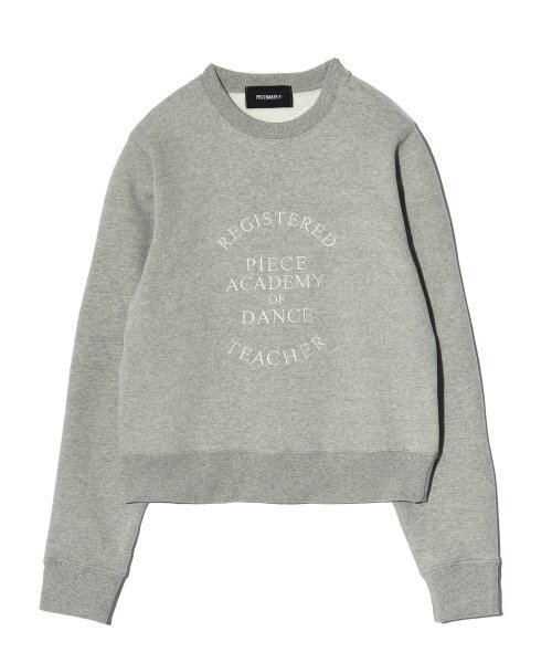 PIECEMAKER(ピースメーカー)の「SLOGAN CROP SWEATSHIRTS (GREY)(スウェット・レディース・その他・FREE)」の3枚目の写真