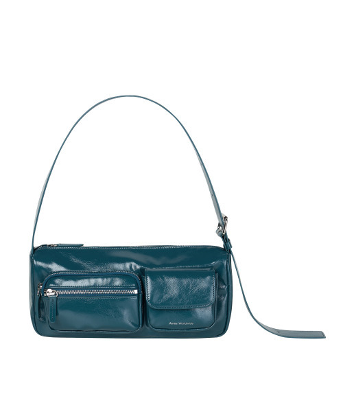 AMESWORLDWIDE（アメスワールドワイド）の「WIDE BELTED POCKET BAG GREEN (AM2ESUAB45A)（ショルダーバッグ・レディース・その他・FREE）」の2枚目の写真