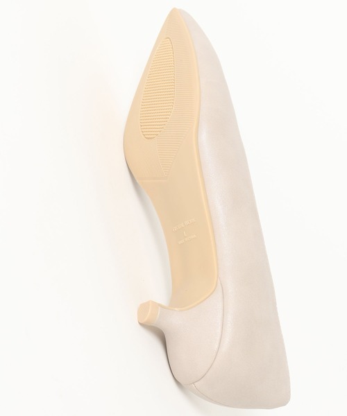 GLOBAL WORK（グローバルワーク）の「3.5cmヒール/らくっション撥水ローヒールパンプス/632745（パンプス・レディース・ブラック/ブラック系その他/ホワイト系その他7・MEDIUM/LARGE）」の7枚目の写真