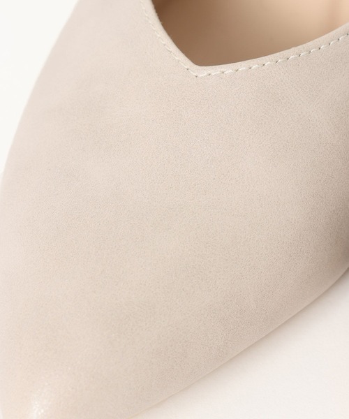 GLOBAL WORK（グローバルワーク）の「3.5cmヒール/らくっション撥水ローヒールパンプス/632745（パンプス・レディース・ブラック/ブラック系その他/ホワイト系その他7・MEDIUM/LARGE）」の13枚目の写真