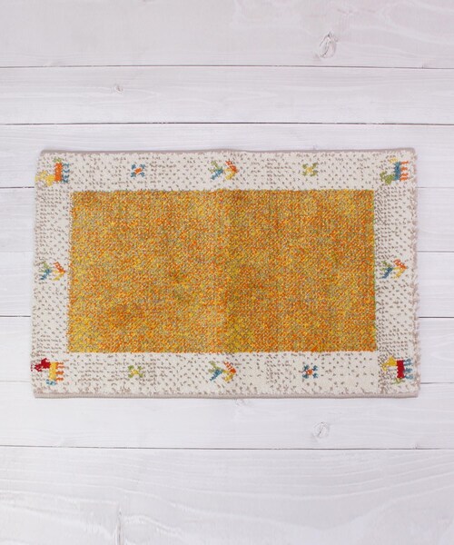 one'sterrace（ワンズテラス）の「ウィルトン マット ミレイ（ラグ/マット・レディース・イエロー系8/レッド系9・99）」の2枚目の写真