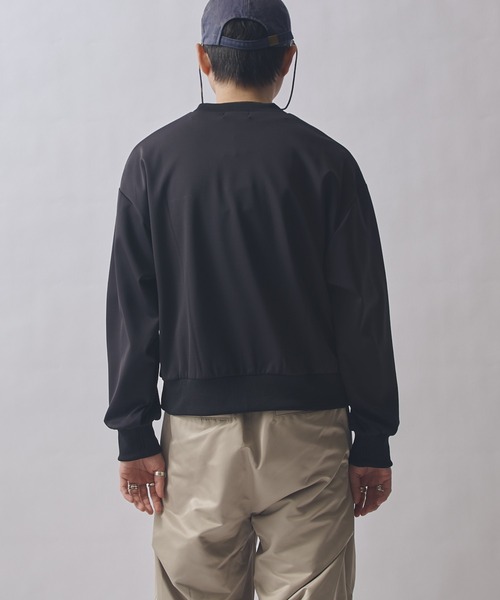 Lui's(ルイス)の「SURJENT ネオプレーンパネルPO(Tシャツ/カットソー・メンズ・ブラック/バーガンディー・2/1)」の5枚目の写真