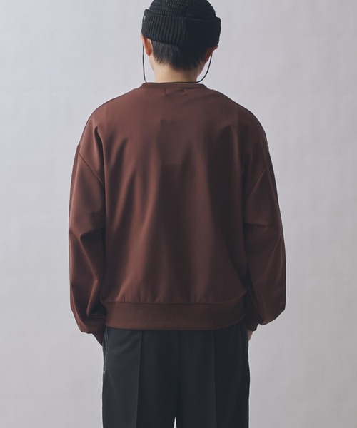 Lui's(ルイス)の「SURJENT ネオプレーンパネルPO(Tシャツ/カットソー・メンズ・ブラック/バーガンディー・2/1)」の9枚目の写真