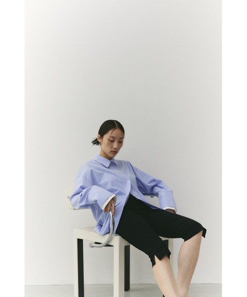 STYLEMIXER(スタイルミキサー)の「ハイストレッチカプリパンツ(その他パンツ・レディース・アイボリー/ブラック・SMALL/MEDIUM)」の15枚目の写真
