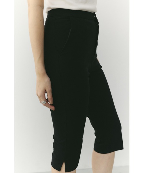 STYLEMIXER(スタイルミキサー)の「ハイストレッチカプリパンツ(その他パンツ・レディース・アイボリー/ブラック・SMALL/MEDIUM)」の18枚目の写真