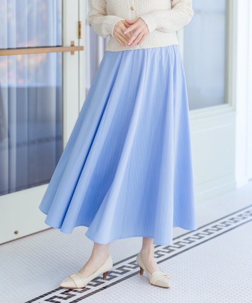 2026春夏新作 ストライプフレアスカート（スカート）｜MISCH MASCH