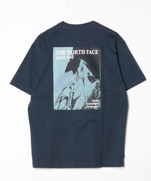 THE NORTH FACE(ザノースフェイス)の「【THE NORTH FACE】S/S Rock Climbing Graphic Tee(Tシャツ/カットソー・メンズ・ネイビー/ホワイト/ブラック・MEDIUM/LARGE/X-LARGE)」の4枚目の写真