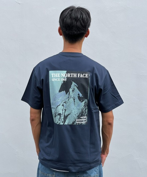 THE NORTH FACE(ザノースフェイス)の「【THE NORTH FACE】S/S Rock Climbing Graphic Tee(Tシャツ/カットソー・メンズ・ネイビー/ホワイト/ブラック・MEDIUM/LARGE/X-LARGE)」の3枚目の写真