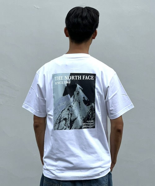 THE NORTH FACE(ザノースフェイス)の「【THE NORTH FACE】S/S Rock Climbing Graphic Tee(Tシャツ/カットソー・メンズ・ネイビー/ホワイト/ブラック・MEDIUM/LARGE/X-LARGE)」の1枚目の写真
