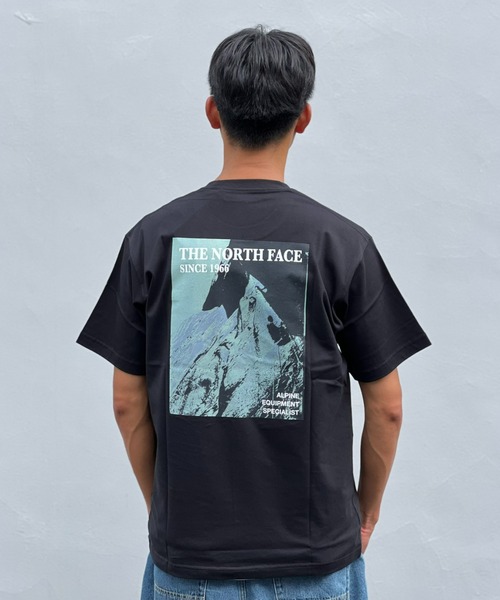 THE NORTH FACE(ザノースフェイス)の「【THE NORTH FACE】S/S Rock Climbing Graphic Tee(Tシャツ/カットソー・メンズ・ネイビー/ホワイト/ブラック・MEDIUM/LARGE/X-LARGE)」の2枚目の写真