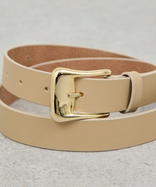 GALLARDAGALANTE（ガリャルダガランテ）の「ハンドステッチベルト（ベルト・レディース・ブラック/ベージュ・FREE）」の8枚目の写真